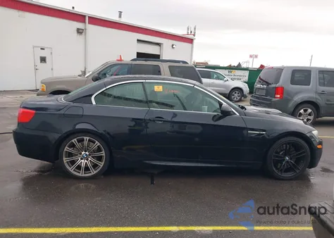 2011 BMW M3 from USA, damaged, VIN WBSDX9C52BE585199